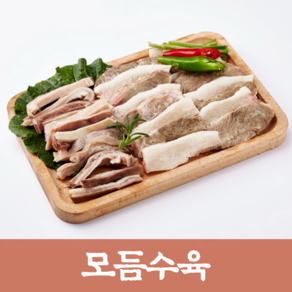 모듬수육 200g_돼지 머리고기 순대국 수육 고기 순대 내장 세트, 1개, 200g