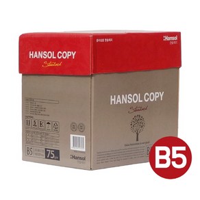 한솔복사용지 B5 (75g) 1BOX 2500매