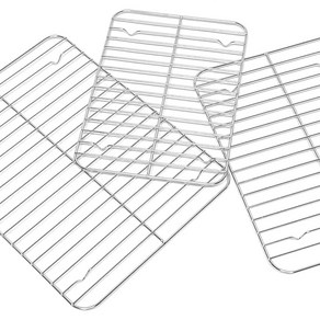 토탈하우스 리벨룸 스텐 직사각 바트망 스텐레스 튀김망 식힘망 밧트망, 1개