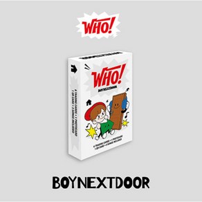 개봉앨범 포토카드 없음 / 보이넥스트도어 (BOYNEXTDOOR) - 1st Single WHO (Wevese Albums ve.)