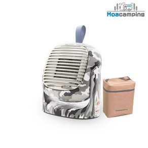 툴콘 모아캠핑 PTC 미니 팬히터 MF-3050 캠핑용 온풍기, 밀리터리, TCP-3050