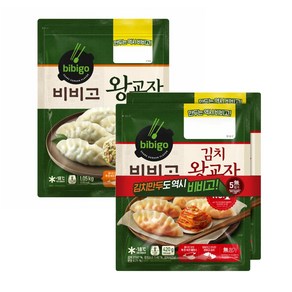 비비고 왕교자 1.05kg 1개+김치왕교자 420g 2번들 1개, 1개