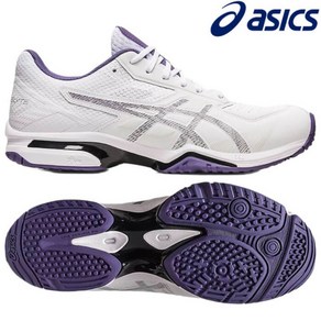 아식스 asics PRESTIGELYTE 4 OC 옴니클레이 남여공용 테니스화 화이트 실버 1043A013-101