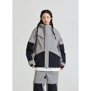 MR 25 JACKET 04 GRAY 모이라 보드복 자켓 상의 커플 공용 여성 남성 스노우보드복