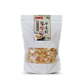 [안성들풀] 국내산 정가네 찹쌀 누룽지 500g/1kg, 500g, 1개