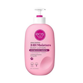 EOS 바디로션 시어베터 24h 모이스쳐 라즈베리 473ml, Pomeganate Raspbey _16 Fl O, 1개