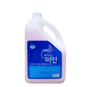 향기나는미인 대용량 바디워시 핑크 4000ml, 1개, 4L