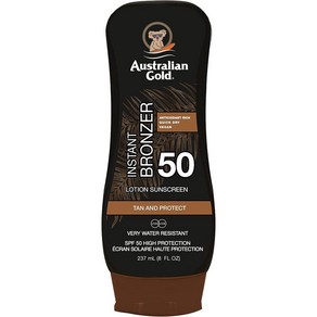 Austalian Gold 오스트레일리안골드 인스턴트 브론저 셀프 태닝 탄 선스크린 선케어 선크림 SPF 50 240g, 1개