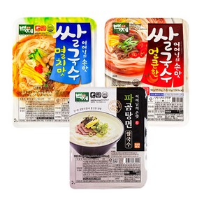 백제 쌀국수 멸치맛10개+얼큰한맛10개+파곰탕면10개_어머님의 손맛, 30개