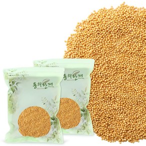 동의한재 백개자 백겨자 겨자씨, 600g, 2개