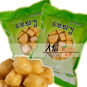 대신중국푸드몰 튀긴두부 한국산 떠푸포 500g, 1개