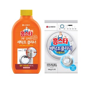 홈스타 퍼펙트 세탁조 클리너 450ml + 세탁조 클리너 버블워시 100g x 2입, 1개