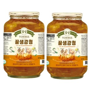 본비 생강청 2kg, 2개입, 1개