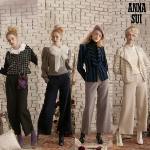 (현대Hmall) [런칭가99000원]안나수이(ANNA SUI) 플라잇 오브 울 블렌딩 핸드메이드 팬츠 1종743916