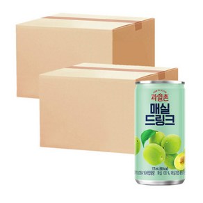 과일촌 매실 드링크, 60개, 175ml