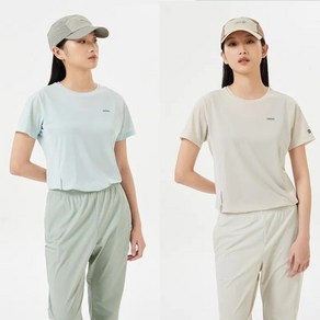 네파_NEPA_여성 일상생활 뿐 아니라 액티브한 황동시에도 착용하기 좋은 포레스타 하이게이지 경량 라운드 티셔츠_7K45324