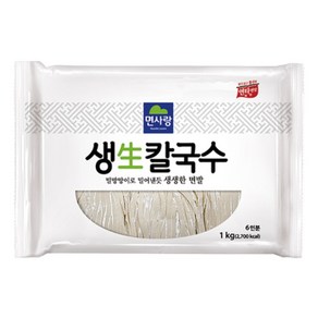 면사랑 생칼국수(6인분)1kg, 1kg, 3개