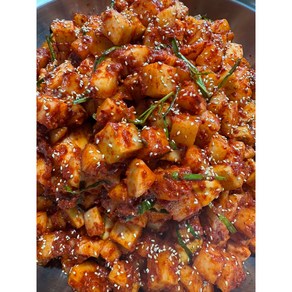 섬결이네농가. 그리운 전라도의 맛 깍두기김치 100%수제김치입니다. 1kg 2kg 3kg 4kg 5kg, 1개