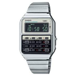 CASIO 카시오 CA-500WE-7B 레트로 계산기 시계