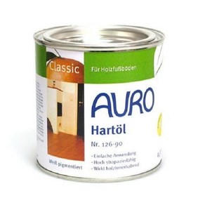 AURO 아우로 천연 하드오일 백색 No.126-90 (750ml), 1개