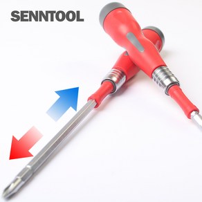 Senntool 프리락양용드라이버 STF-0501 길이조절드라이버, 1개