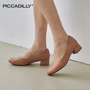 [PICCADILLY] 피카딜리 140128-1 펌프스_카푸치노(3.5cm)