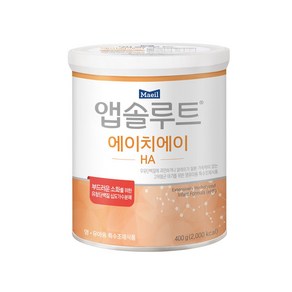 매일유업 앱솔루트 에이치에이 분유, 400g, 6개