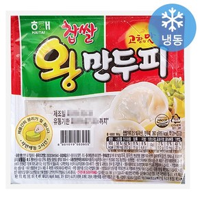 해태 찹쌀 왕만두피, 360g, 12개