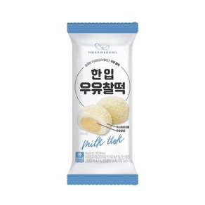 한입 우유찰떡, 3개, 80g