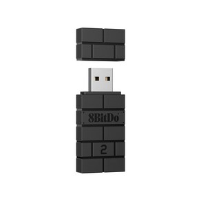 8BitDo 닌텐도 스위치 USB 무선 블루투스 어뎁터 2세대, 1개