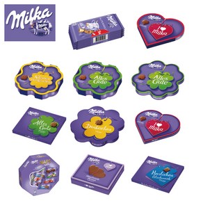 스위스 밀카 초콜릿 선물용 11종 MILKA, 밀카Dankeschon165g, 1개