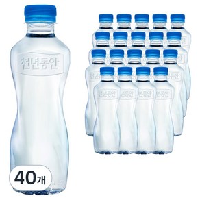 천년동안 무라벨, 350ml, 40개