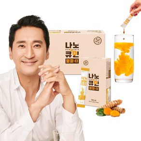 신현준 강황 수용성 커큐민 나노큐민 알파 30포 (1개월분), 3개, 100ml