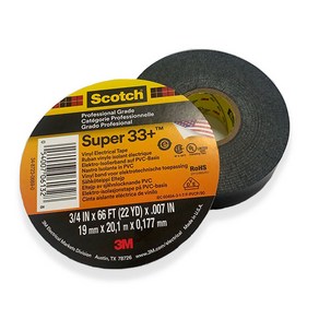 3M 전기테이프 6132 SUPER 33+ (19mm*20M), 1개