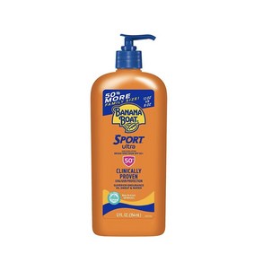 [Banana Boat] 바나나보트 선크림 대용량 스포츠용 SPF50 354ml, 1개