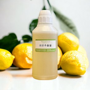 [더위치] 레몬추출물 500ml Lemon Fuit Extact Citus Limon, 1개