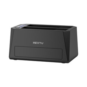 이지넷유비쿼터스 NEXTU 크발소 2베이 SSD HDD 하드 도킹스테이션 하드카피 복사기 985TC (하드미포함), 1개