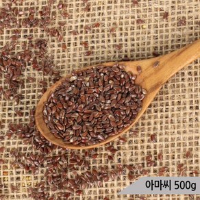 건강알곡 아마씨 500g 앵무새 햄스터 소동물 영양간식, 1개