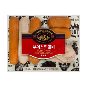 대림 캠프하우스 부어스트 콤비 320g