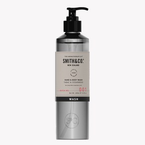 Smith & Co 스미스앤코 핸드 앤 바디 워시 타박 앤 시더우드 400ml, 1개