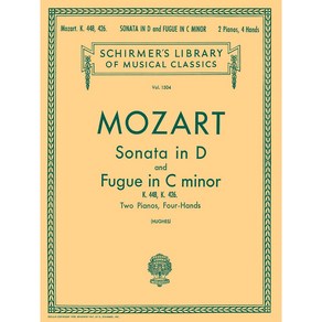 Mozat - Sonata in D (K.448) Fugue in C Mino KV 426 2 Pianos 4 Hands 모차르트 피아노 듀엣 Schime 셔머