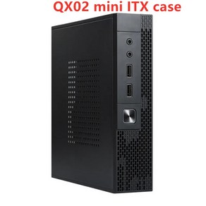 ITX 컴퓨터 케이스 TX02 미니 데스크탑 케이스 산업용 제어 HTPC 케이스