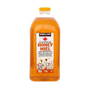 커클랜드 시그니처 100% 벌꿀 3kg - KIRKLAND SIGNATURE 100% PURE LIQUID HONEY 3KG, 1개