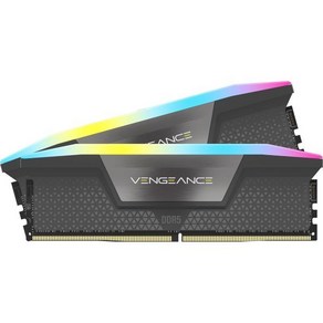 커세어 Cosai VENGEANCE RGB DDR5 RAM 32GB2x16GB 5600MHz CL40 AMD EXPO iC, 32GB 2x16GB, 32GB (2x16GB)