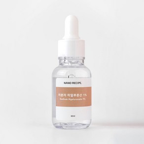 나노레시피 저분자 히알루론산 1% 원액 30ml, 저분자 히알루론산 30ml, 1개