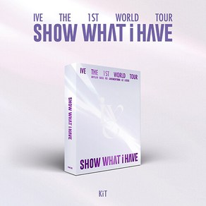 [특전 공식 포토카드] 아이브 IVE THE 1ST WORLD TOUR SHOW WHAT I HAVE [KiT VIDEO] / 포토카드6종+접지포스터+키트비디오+포토스탠드3종~