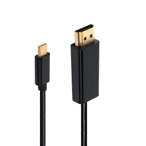 USB3.1 TYPE-C to HDMI 변환 케이블 젠더 미러링 노트북 TV 연결, [HD-V18] USB C타입 to HDMI 1.8m, 1개, 1.8m