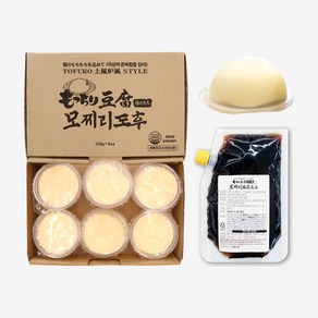 모찌리도후 1box (120g x 6ea) + 전용소스500g, 720g, 1개