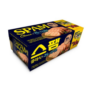 스팸 클래식 340g 3p + 25% 라이트 1p