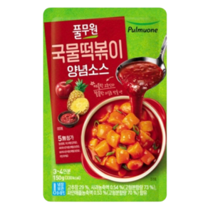 풀무원 국물떡볶이 양념소스 150g, 5개